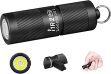 Load image into Gallery viewer, OLIGHT I1R 2 Pro Eos 180 Lumens EDC Rechargeable Keychain Flashlight, Powered by Built-in Rechargeable Battery with Type-C USB Cable, Slim Mini Handheld Light for Everyday Carry (Black)
