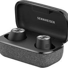 Load image into Gallery viewer, Sennheiser Consumer Audio Momentum True Wireless 2 - Bluetooth in-Ear Buds with Active Noise Cancellation, Smart Pause, Customizable Touch Control and 28-Hour Battery Life - Black (M3IETW2 Black)
