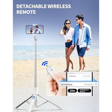 Load image into Gallery viewer, 71" Selfie Stick, Smartphone Tripod Stand All-in-1 with Remote, Travel Tripod for iPhone, Extendable Cell Phone Tripods for Selfie/Video Recording/Photo/Live Stream/Vlog_1804
