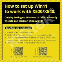 Load image into Gallery viewer, 10Gtek 10Gb PCI-E NIC Network Card, Dual SFP+ Port, with Intel 82599ES Controller, PCI Express Ethernet LAN Adapter Support Windows Server/Linux/VMware, Compare to Intel X520-DA2(Intel E10G42BTDA)
