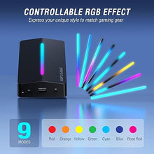 Load image into Gallery viewer, Fifine AmpliGame Video Capture Card, USB Audio Video Capture Card HD 1080 60fps for Gaming, Live Streaming, 4K HDMI Capture Card Compatible with PS4/Windows/Mac OS/Switch/Xbox-V3
