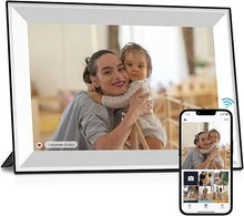 Load image into Gallery viewer, 10.1&quot; Digital Picture Frame 32GB Smart WiFi Photo Frame,1280 * 800 HD IPS Touch Screen,Auto-Rotate,Share Photos and Videos via Free App,for Christmas
