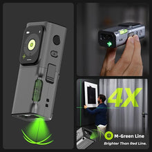 Load image into Gallery viewer, HOZO M-Cube Laser Measuring Tool Adaptor 03 Bilateral Laser+,328ft/100m Modular Dual Laser Distance Meter with Bluetooth App and M-Green Cross Line, Ideal for Surveying,Construction, DIY Projects
