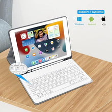 Load image into Gallery viewer, XIWMIX Ultra-Slim Wireless Bluetooth Keyboard -Universal Rechargeable Bluetooth Keyboard Compatible with iPad Pro/iPad Air/iPad 10th/9th/8th/7th/6th/5th/iPad Mini and Other iOS Android Windows Devices
