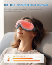 Load image into Gallery viewer, RENPHO Eye Massager &amp; Mini Massage Gun,Heated Eye Mask with Bluetooth, Massage Gun with Heat and Cold, Relaxation Birthday Gifts for Women/Men
