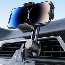 Load image into Gallery viewer, Phone Mount for Car Vent: [Never Blocking] Air Vent Cell Phones Holder for iPhone &amp; Samsung Android Smartphone [Thick Cases Friendly] Hands-Free Auto Mobile Phone Stand
