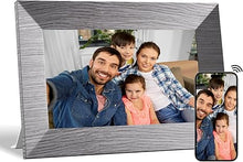 Load image into Gallery viewer, 7” Digital Picture Frame with 32GB Storage, WiFi Digital Photo Frame 1024x600 HD IPS Touchscreen, Easy Setup for Photo &amp; Video Sharing via Free App
