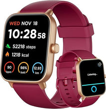 Load image into Gallery viewer, Gydom Smart Watch for Women Android &amp; iPhone, Alexa Built-in, 1.8&quot; Smartwatch with Heart Rate/SpO2/Sleep Monitor, IP68 Waterproof Activity Fitness Tracker, 101+ Sports Mode
