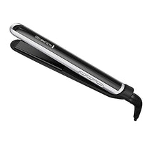 Load image into Gallery viewer, Remington Pearl Pro Ceramic Flat Iron Hair Straightener, 1-inch Floating Plates, Fast 30 Second Heat up, Black &amp; White
