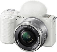 Load image into Gallery viewer, Sony Alpha ZV-E10 - APS-C Interchangeable Lens Mirrorless Vlog Camera Kit - White
