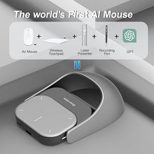 Load image into Gallery viewer, 2025 AI Wireless Mouse for PC Laptop - ChatGPT Enabled Bluetooth Mouse with Voice Recording &amp; AI Summarize, Ergonomic Presenter Laser Pointer Remote, USB Rechargeable High-Performance Office Device
