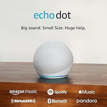 Load image into Gallery viewer, Amazon Echo Dot (newest model), Vibrant sounding Alexa speaker, Great for bedrooms, dining rooms and offices, Glacier White
