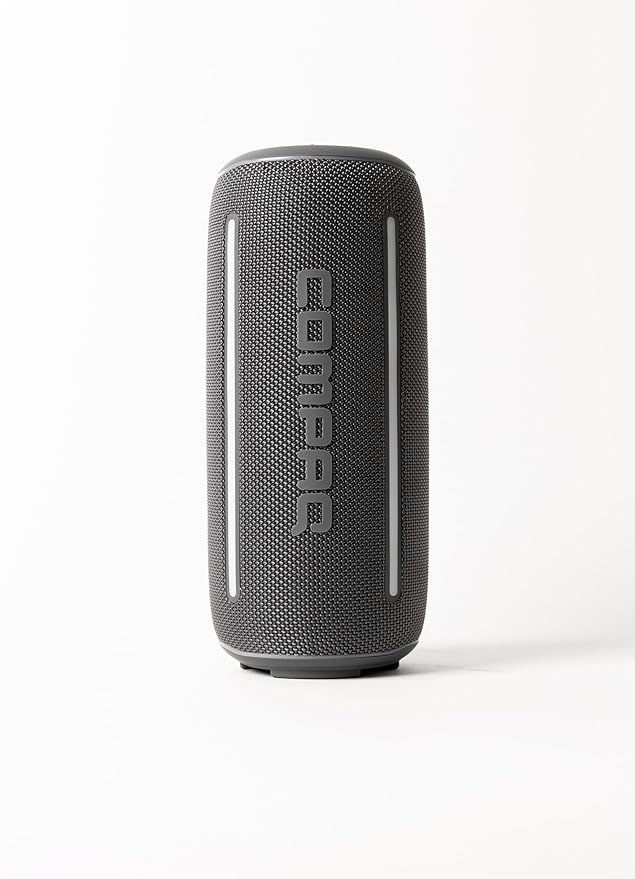 Compaq 40W Bluetooth Speaker – Portable Speaker with Bluetooth 5.3, IPX6 Waterproof, Uninterrupted Playtime, LED – Power and Performance for Indoor and Outdoor