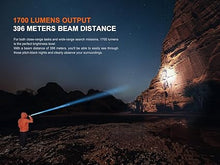 Load image into Gallery viewer, Fenix PD36R V2.0 1700 Lumen Rechargeable Flashlight, USB-C Tactical Duty Light with Battery, and LumenTac Organizer
