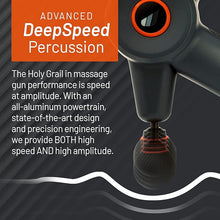 Load image into Gallery viewer, 3 | Heated Massage Gun | Deep Tissue Massaging Device | Heatball Technology | Quiet Handheld Portable | Massage Tool for Muscles | All Aluminum Powertrain
