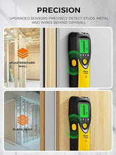 Load image into Gallery viewer, Mecurate 5-in-1 Stud Finder with LCD Display, Wall Scanner for Studs, Metal, AC Wires Detection, Lightweight &amp; Durable, Perfect for Homeowners &amp; DIY Projects
