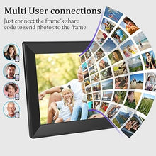 Load image into Gallery viewer, Uhale Slideshow Digital Picture Frame 10.1 Inch WiFi Touch Screen Digital Photo Frame, IPS HD Display Digital Frame,16GB Storage,Share Photos and Videos via App Gifts for Women?Men?Birthday?Family
