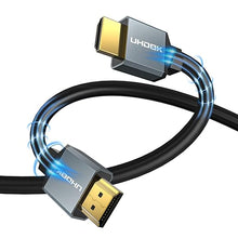 Load image into Gallery viewer, 8K HDMI Cable 10Ft- Ultra High Speed 48Gbps HDMI 2.1 Cable - Support 8K@60Hz, 4K@120Hz - Feature Dynamic HDR, eARC, Dolby Atmos - HDMI Cables for Monitors, HDTV, Projectors
