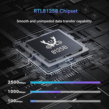 Load image into Gallery viewer, 2.5G Dual RJ45 Port PCI-E Network Card with RTL8125B Conrtoller, QFly 2.5Gb Ethernet Adapter Card Compatible with 100/1000Mbps/2.5G, Support Windows/Linux
