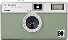 Load image into Gallery viewer, KODAK EKTAR H35 Half Frame Film Camera, 35mm, Reusable, Focus-Free, Lightweight, Easy-to-Use (Sage) (Film &amp; AAA Battery are not Included)
