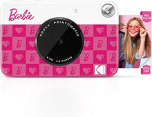 Load image into Gallery viewer, Kodak x Barbie Printomatic Full-Color Instant Print Digital Camera – 5MP Portable Barbie Camera - Colorful Photos On Zink 2x3 Sticky-Back Photo Paper – Fun Gift for Christmas Holiday - Iconic Style
