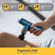 Load image into Gallery viewer, Massage Gun, Deerma Mini Massage Gun Travel Size Powerful Deep Tissue for On-The-Go Trip Portable Small Massage Gun Skin Friendly Metal Percussion Muscle Massager for Neck Back Shoulder Christmas Gift
