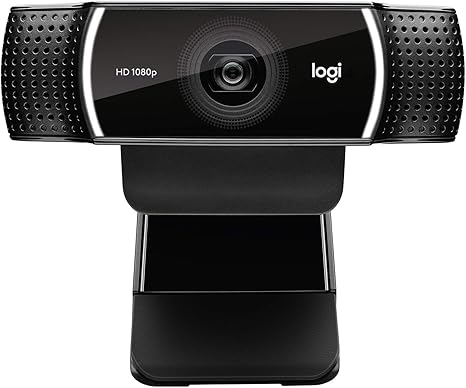 Logitech C922x Pro Stream Webcam – Full 1080p HD Camera, Black