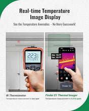 Load image into Gallery viewer, Finder S1 Thermal Camera for Android,96x96 IR Resolution Thermal Imaging Camera with Live Super Resolution,Thermal Imager for Android Phones and Tablets,Carrying Case,USB-C(not for iPhone)
