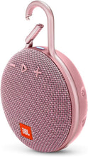 Load image into Gallery viewer, JBL Clip 3, Dusty Pink - Waterproof, Durable &amp; Portable Bluetooth Speaker - Up to 10 Hours of Play - Includes Noise-Cancelling Speakerphone &amp; Wireless Streaming
