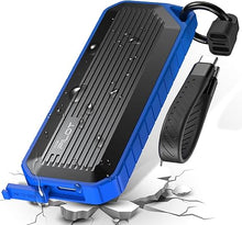 Load image into Gallery viewer, Zinc Alloy M.2 NVMe &amp; SATA to USB C Enclosure, M.2 SSD to USB C Reader Adapter for Both M.2 (M Key, B+M Key) PCIE 3.0 and NGFF, for 2280 2260 2242 2230, Rugged Water Dust Resistance Case
