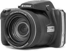 Load image into Gallery viewer, Kodak PIXPRO Astro Zoom AZ528-BK 16 MP Digital Camera with 52x Optical Zoom 24mm Wide Angle Lens 6 fps Burst Shooting 1080P Full HD Video Wi-Fi Connectivity and a 3&quot; LCD Screen (Black)
