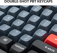 Load image into Gallery viewer, Keychron V6 Wired Custom Mechanical Keyboard, Full-Size QMK/VIA Programmable Macro with Hot-swappable Keychron K Pro Red Switch Compatible with Mac Windows Linux (Frosted Black-Translucent)
