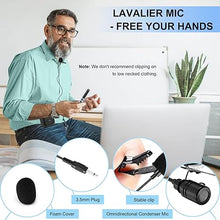 Load image into Gallery viewer, Bluetooth Voice Amplifier with Lapel Mic/Microphone Headset-18W IPX5 Waterproof Small Megaphone Speaker Pa System, Portable Microphone and Speaker for Teachers Tour Guide 800Plus
