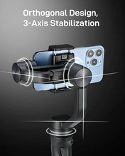 Load image into Gallery viewer, Hohem iSteady Mobile Plus Gimbal Stabilizer for Smartphone, 3-Axis Phone Gimbal for Android and iPhone 15,14,13 PRO, Stabilizer for Video Recording with Face/Object Tracking, 600 °Auto Rotation

