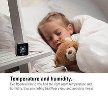 Load image into Gallery viewer, Eve Room - Indoor air Quality Sensor to Monitor air Quality (VOC), Temperature &amp; Humidity, Apple HomeKit Technology, Bluetooth and Thread
