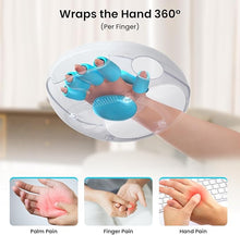 Load image into Gallery viewer, NOWWISH Hand Massager with Heat and Compression for Arthritis and Carpal Tunnel Pain, Christmas Gifts for Women Men Birthday - White
