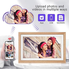 Load image into Gallery viewer, Digital Picture Frame, Digital Photo Frame 21.5 Inch, Built in 32GB Storage, 1920x1080P IPS FHD Large Screen with Remote, Electronic Picture Frame Share Photos and Videos via Free Uhale APP
