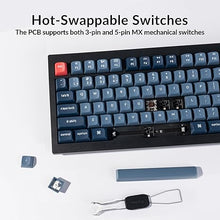 Load image into Gallery viewer, Keychron V3 Max TKL Wireless Mechanical Keyboard, QMK/VIA RGB Bluetooth/2.4 GHz/Wired, 87 Keys Hot-Swappable with Gateron Brown Switch, Compatible with Mac Windows Linux
