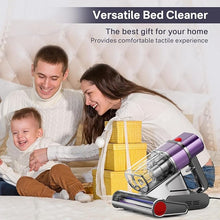 Load image into Gallery viewer, Mattress Vacuum Cleaner, Bed Vacuum Cleaner with UV &amp; Ultrasonic, High Heating Tech, Smart Dust Sensor, 15KPa Handheld Vacuum Cleaner for Mattress, Pet Hair, Dust
