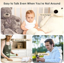 Load image into Gallery viewer, Baby Monitor with Camera and Audio, 1080P Baby Camera Monitor WiFi Smartphone App Control Night Vision 4.3” Screen 2-Way Talk Temperature &amp; Humidity Sensor Lullabies Motion &amp; Cry Detection iOS/Android
