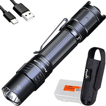 Load image into Gallery viewer, Fenix PD35R Tactical Flashlight, USB-C Rechargeable, 1700 Lumen with LumenTac Organizer
