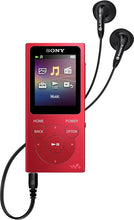 Load image into Gallery viewer, Sony NWE394/R 8GB Walkman MP3 Player (Red)
