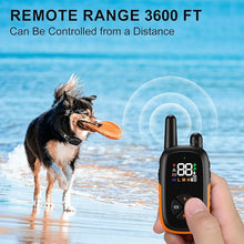 Load image into Gallery viewer, Delupet Dog Shock Collar - Electric Dog Training Collar with Remote, Rechargeable E-Collar with 4 Training Modes, Security Lock for All Breeds, Sizes
