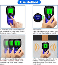 Load image into Gallery viewer, Stud Finder Wall Scanner, 5 in 1 Electronic Stud Detector with LCD Display &amp; Audio Alarm, Stud Sensor for Wood AC Live Wire Metal Studs Detection Joist Pipe
