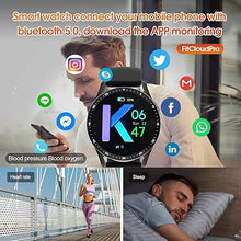 Load image into Gallery viewer, Smart Watch with Earbuds, 2 in 1 Bluetooth Earphones &amp; Smart Watch, Fitness Tracker with Blood Oxygen Heart Rate Sleep Monitor, Long Time Standby Sports Watch for Men/Women
