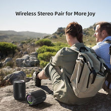 Load image into Gallery viewer, ZEALOT Bluetooth Speaker, Speakers Bluetooth Wireless, S32pro (15W New Version) Portable Speaker Outdoor?Loud Stereo Sound, Dual Pairing, USB/TF/AUX, for Home, Party, Beach-Black
