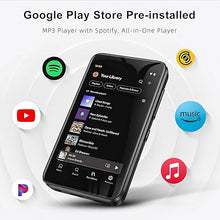 Load image into Gallery viewer, G7Mini MP3 Player with Spotify, MP3 Player with Bluetooth and WiFi, 80GB Android MP3 Music Player with Speaker, Bluetooth MP4 Player Compatible Pandora,YouTube, Amazon Music (BK-80GB)
