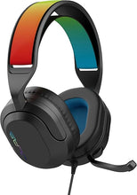 Load image into Gallery viewer, JLab Nightfall Gaming Headset with Near-Field Directional Flip-to-Mute Rotating Boom Mic, 50mm Drivers and Sound Isolating Inner Shelf, Wired 3.5mm for PC, PS5, PS4, Xbox Series X/S, Xbox one, Switch
