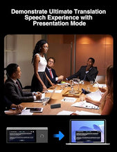 Load image into Gallery viewer, Timekettle X1 AI Interpreter Hub, Standalone Entity, Two Way Simultaneous Translator Earbud, Translator Device Upgraded with Media Translation, Presentation Mode &amp; Upgrade TTS for Multilingual Meeting
