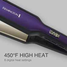 Load image into Gallery viewer, Remington 1 3/4&quot; Flat Iron, Hair Straightener with Anti-Static Technology, 30-Second Heat Up &amp; 60 Minute Auto Shut-Off, 30% Longer Ceramic Floating Plates, Titanium + Ceramic Coating
